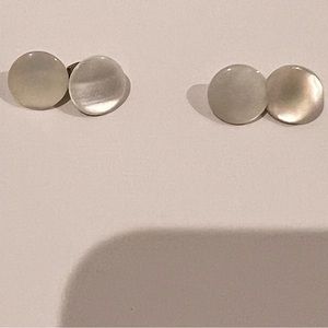 Women’s cuff links - imitation mother of pearl